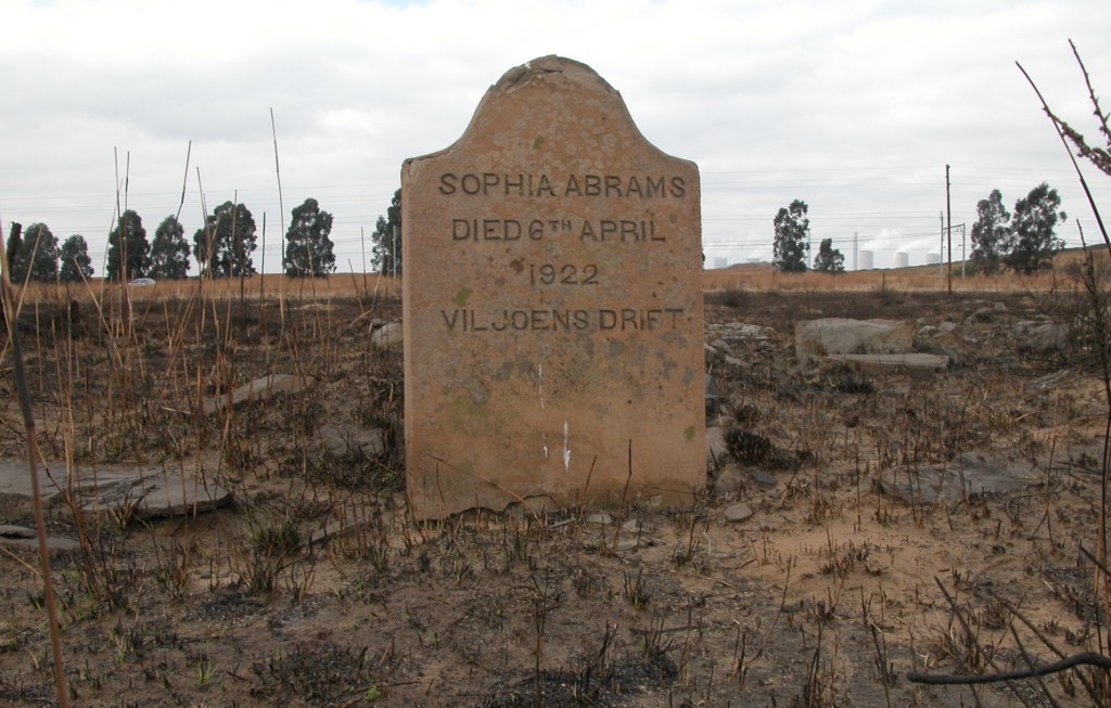Viljoensdrift Boer War grave
